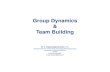 Group dynamics & team building