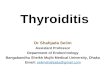 Thyroiditis by Dr Shahjada Selim