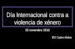 Día Internacional contra a Violencia de Xénero