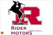 Rider motors ppt