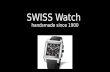 Swiss Watch Brand's media Campaign
