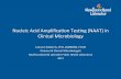 Nucleic acid amplification testing in clinical microbiology