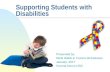 SUPPORTING STUDENTS WITH DISABILITIES 010417