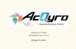AcQyro Brand Optimization PowerPoint