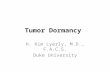Tumor Dormancy in Breast Cancer