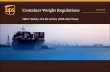 UPS Webinar: SOLAS – Container Weight Regulations – June 2016