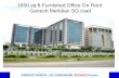 1650 sq ft Furnished office on rent at ganesh meridian sg road