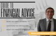 Guide to financial advice