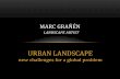 Marc Grañén: Urban Landscape. New challenges for a global problem