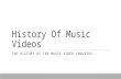 Music videos history