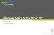 Look into Azure Active Directory
