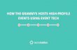 Webinar: How the GRAMMYs Hosts High-Profile Events Using Event Tech