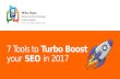 7 tools to turbo boost your SEO in 2017