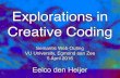 Explorations in Creative Coding