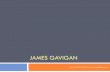 James Gavigan Portfolio and Resume 2016