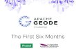 Apache Geode -  The First Six Months