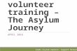 LASSN volunteer training – the asylum journey April 2016