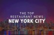 The Top Restaurant News In NYC