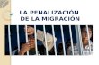 Penalización de la migración