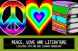 Peace, love and literature