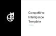 Competitive intelligence Template