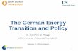 Karoline Rogge. German energy transition and policy. 17022016