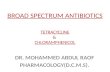 Broad Spectrum Antibiotics