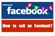 05 How to push sales on Facebook?