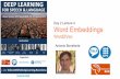 Word Embeddings (D2L4 Deep Learning for Speech and Language UPC 2017)