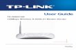 TP Link TD-W8951ND User Guide
