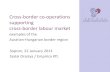 Cross-border co-operations supporting cross-border labour market