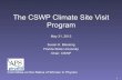 The CSWP Climate Site Visit Program