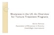 Bhutanese in the US: An Overview for Torture Treatment Programs