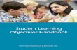 Student Learning Objectives Handbook