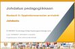 SYNERGY Induction to Pedagogy Programme - Evaluation of the Learning Resources (FINNISH)