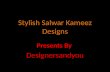 Designer Salwar Kameez  Designs For Girls 2016 By  Designersandyou |
