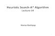 Lecture 14 Heuristic Search-A star algorithm