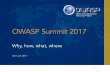 Owasp summit 2017