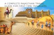 A Complete Rajasthan Travel Guide for First Time Travelers