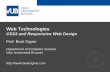 CSS3 and Responsive Web Design - Web Technologies (1019888BNR)
