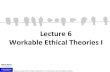 Ethics: Kantianism & Utilitarianism