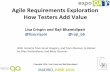 Agile Requirements Exploration: How Testers Add Value