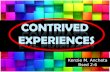 Educational technology -  Contrived experiences