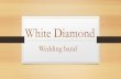 White diamond wedding band