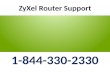 Zy xel router tech support number 1 844-330-2330  zyxel router customer service number