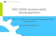 Concept and meanings of sustainable development