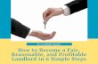How to Become a Fair, Reasonable, and Profitable Landlord in 6 Simple Steps