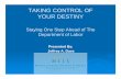 Taking Control of Your Destiny: Staying One Step Ahead of the Department of Labor