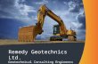 Remedy Geotechnics Consultancy Capability