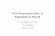 Tree representation  in map reduce world